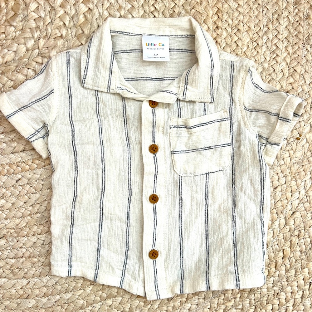 Baby boy button up shirt